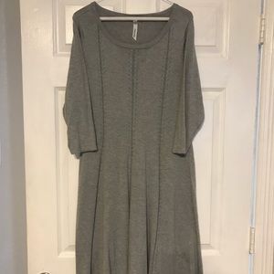 NY Collection Sweater Dress Size L GUC